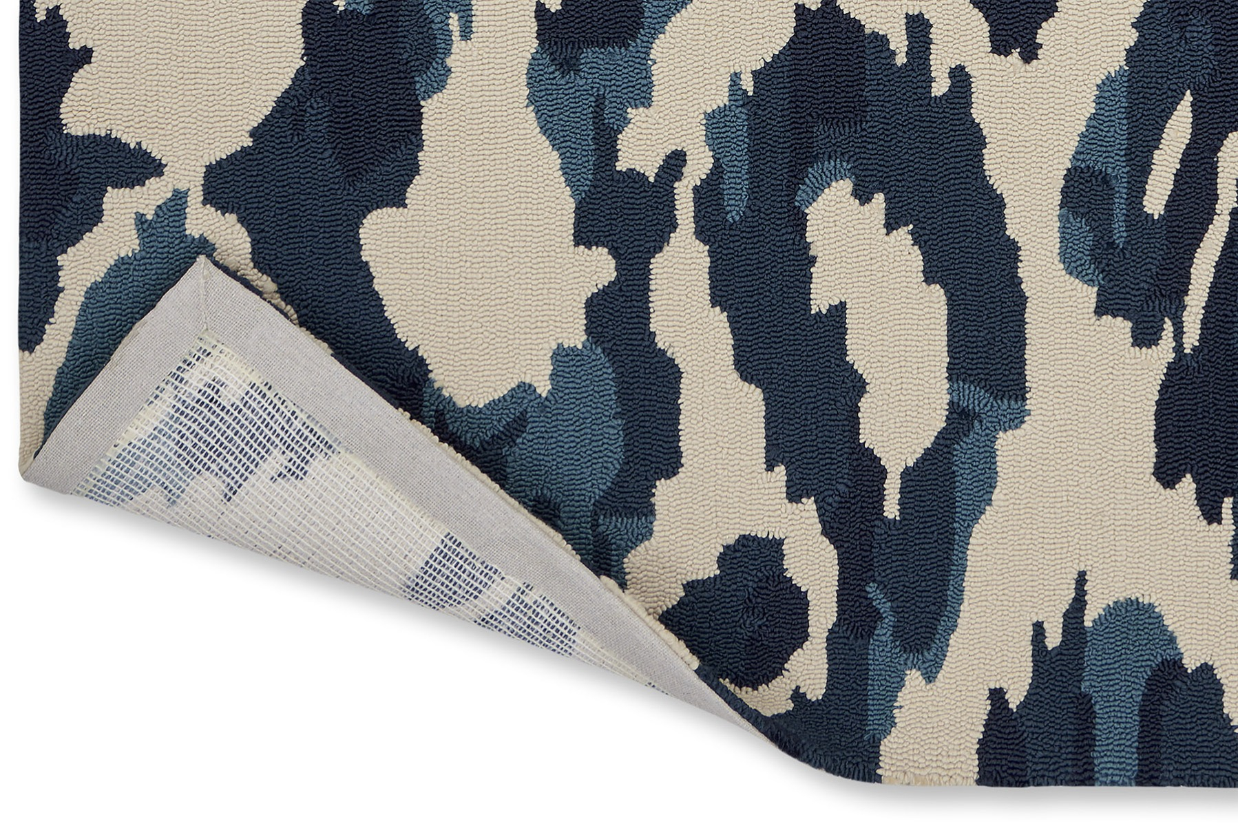 Kasuri indigo outdoor tapijt | Maat: 140 × 200 cm