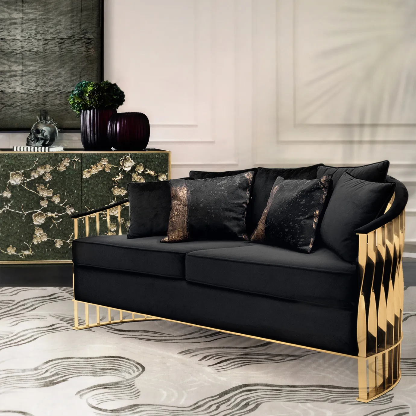 Mirage pauwenveer kast