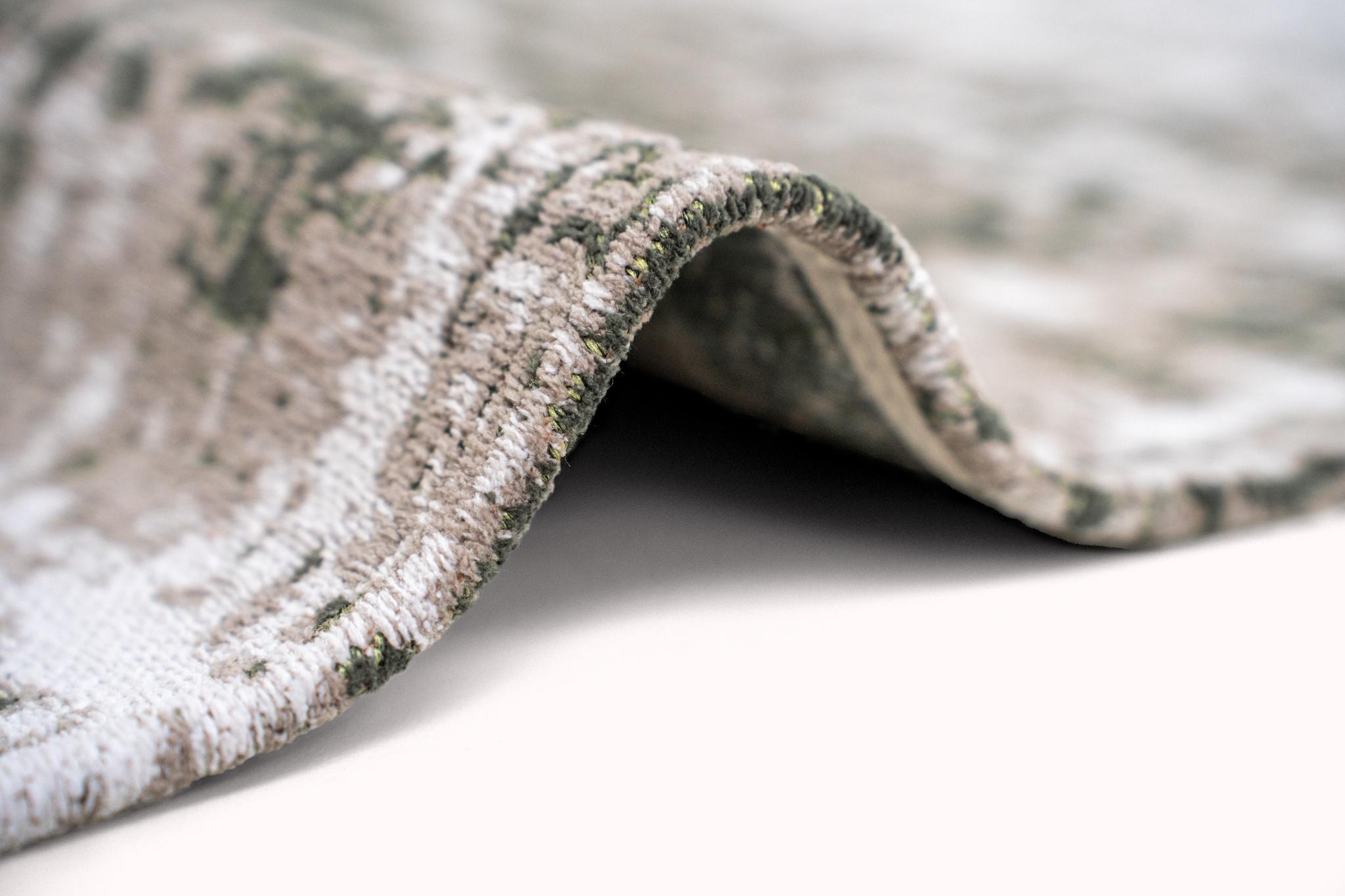 Central Green tapijt | Maat: 240 × 340 cm
