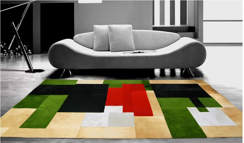 Loutraki koeienhuid tapijt