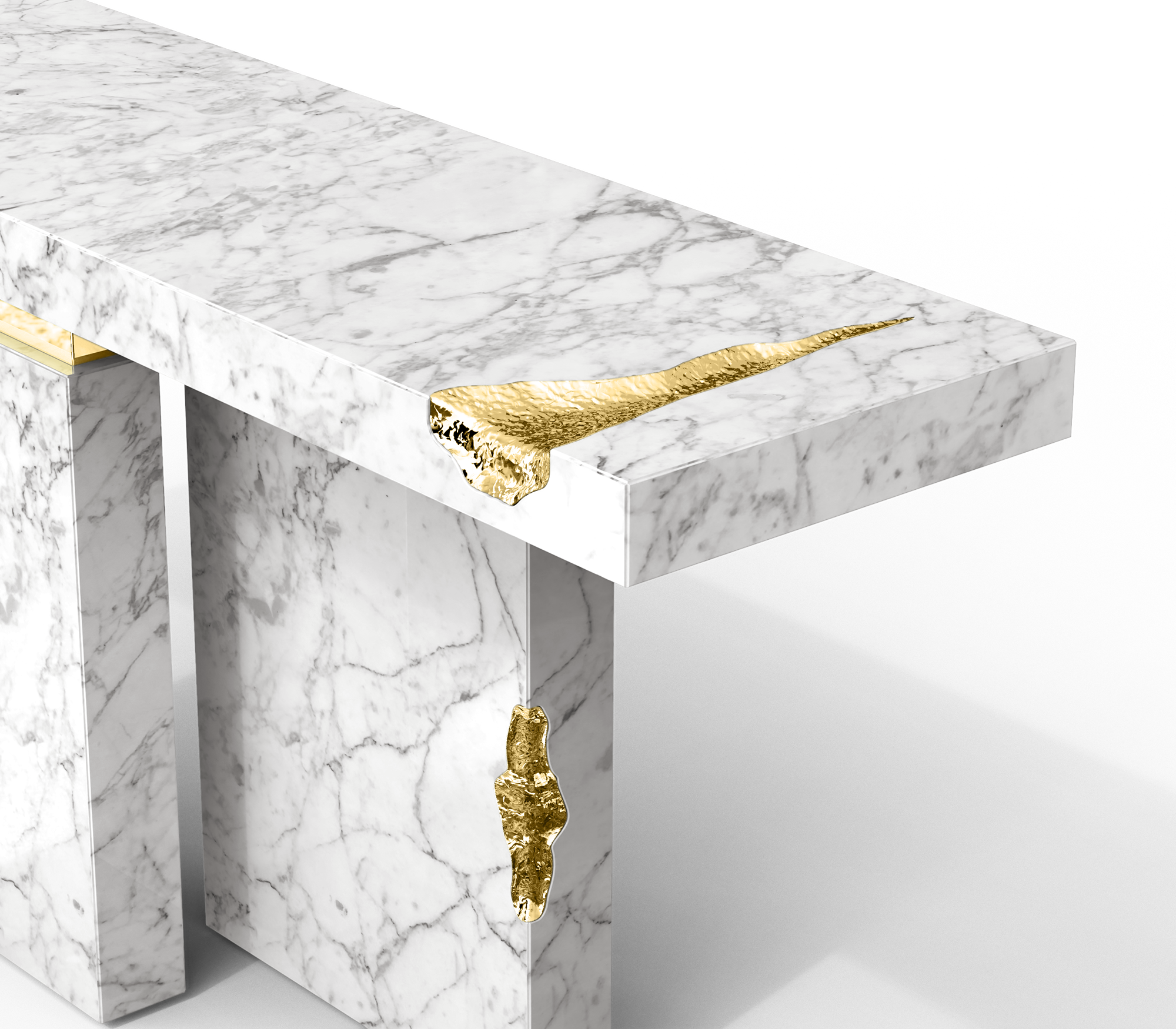 Dominion Carrara console