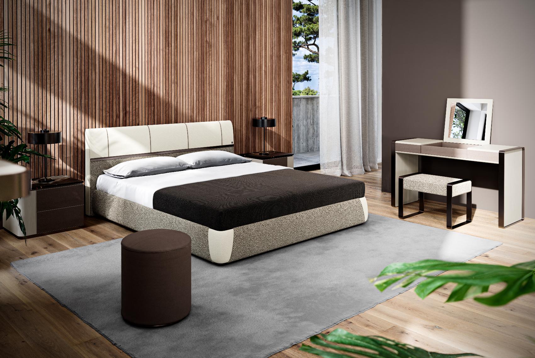 Dorian bed met hoofdeinde