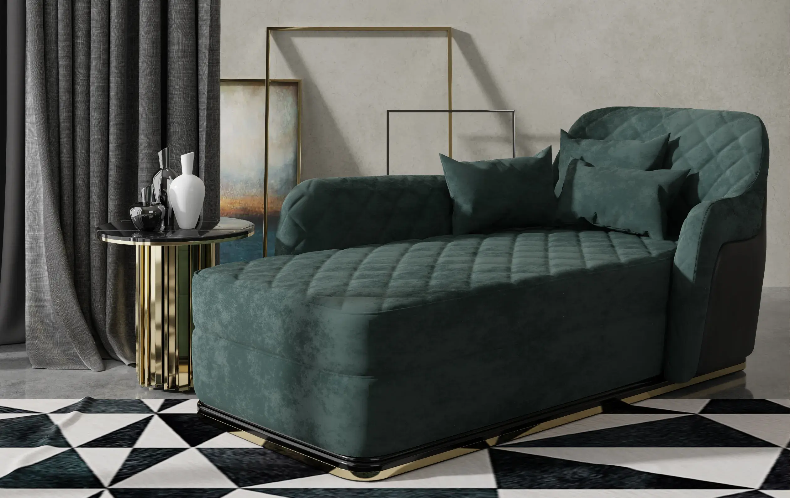 Regal chaise longue