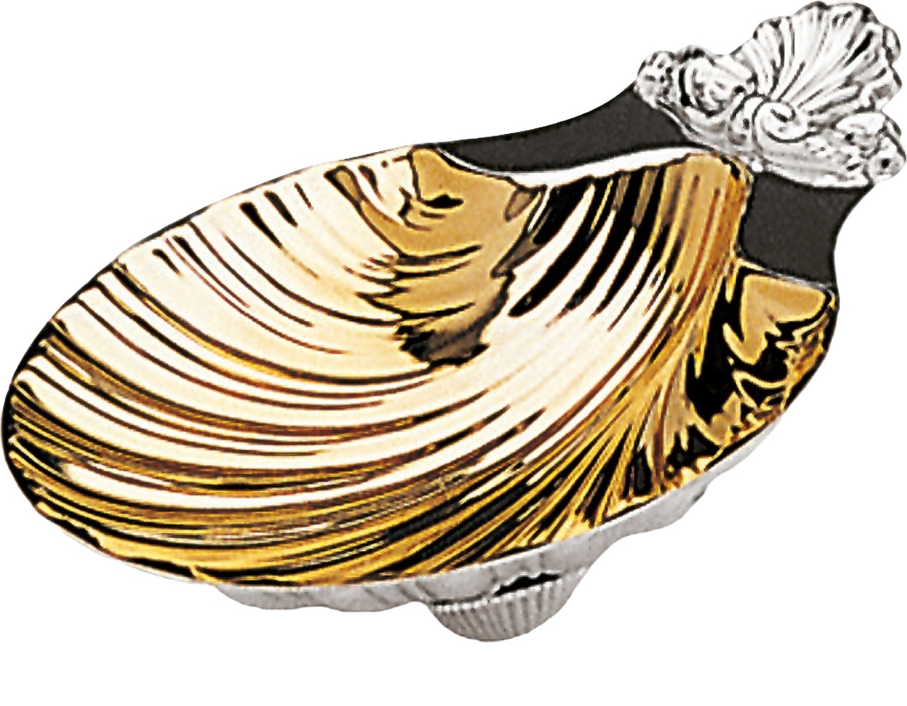 Schelpvormige Kaviaarschaal