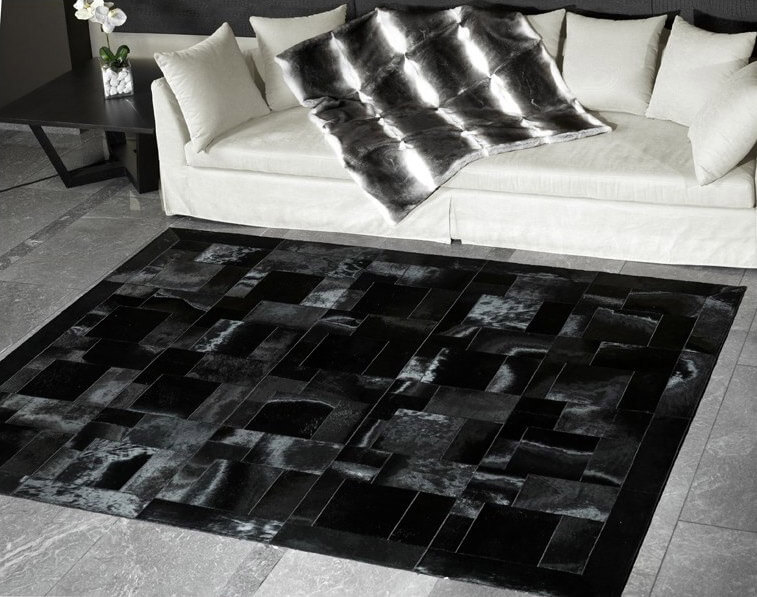 Puzzle col.2 koeienhuid tapijt | Maat: 220 × 300 cm