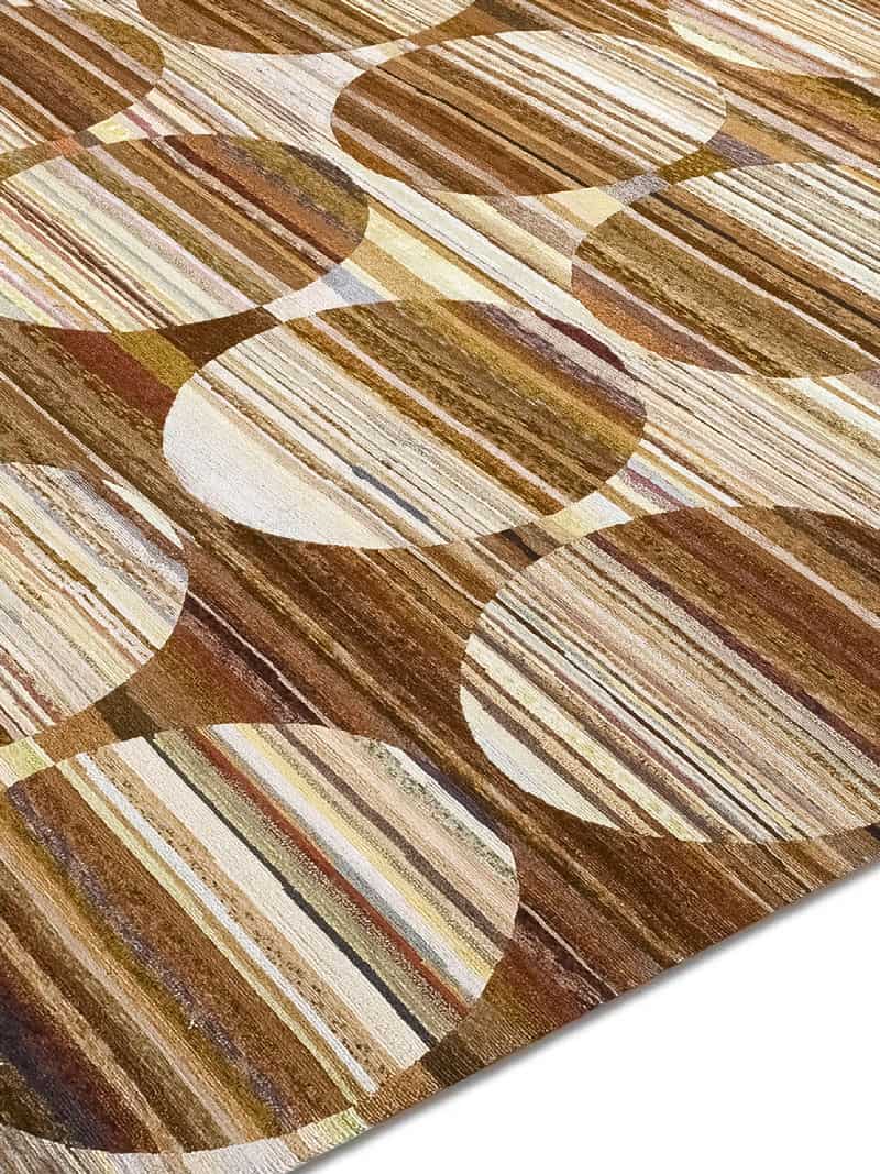 Eco handgeknoopt vloerkleed
