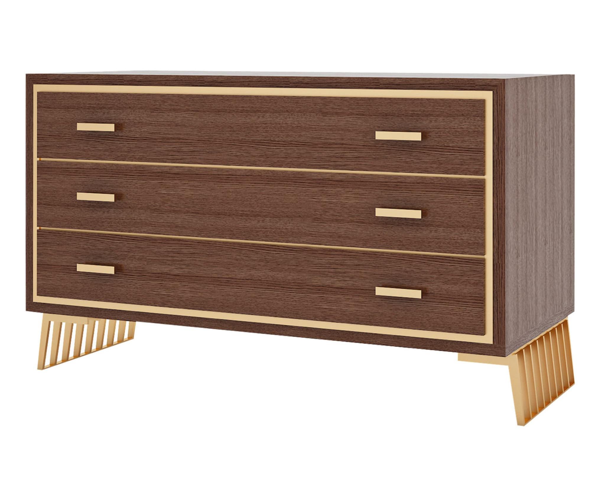 Hamptons metalen handgemaakte ladekast