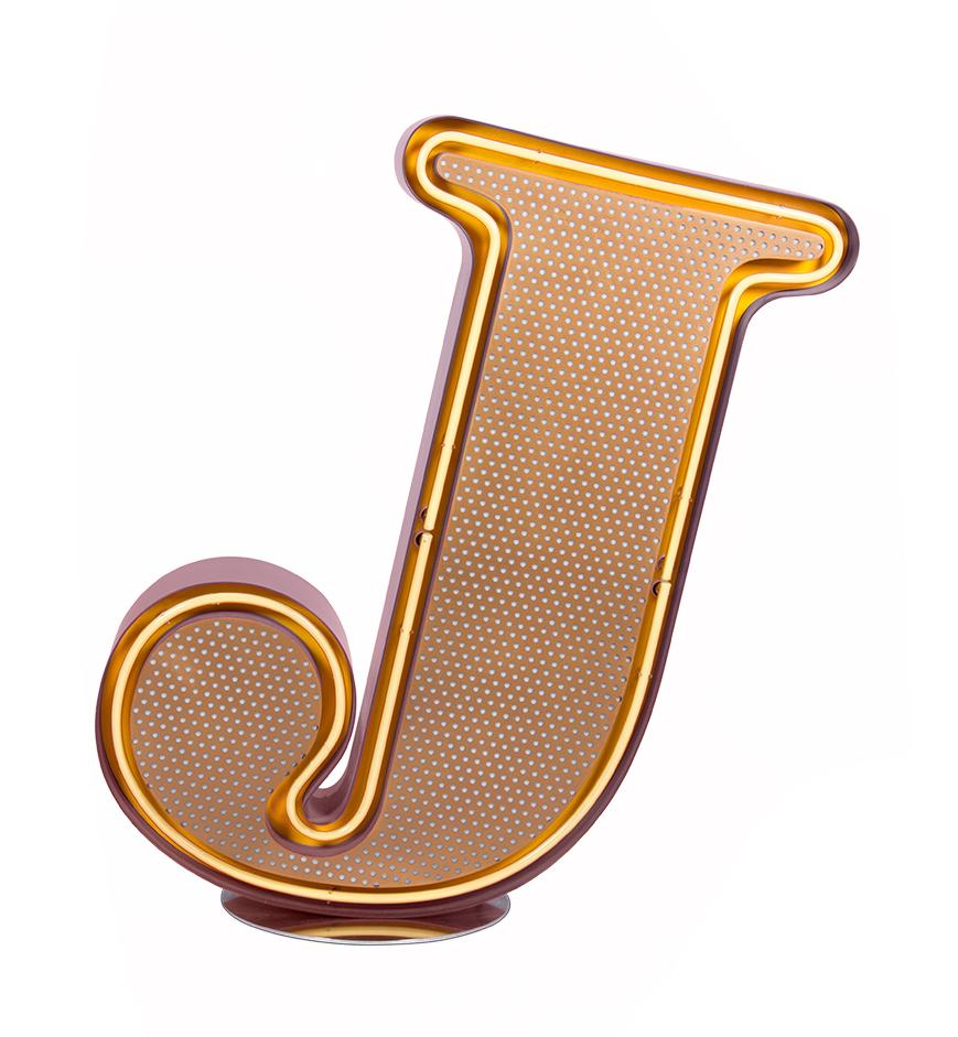 Joyful Letter J lamp