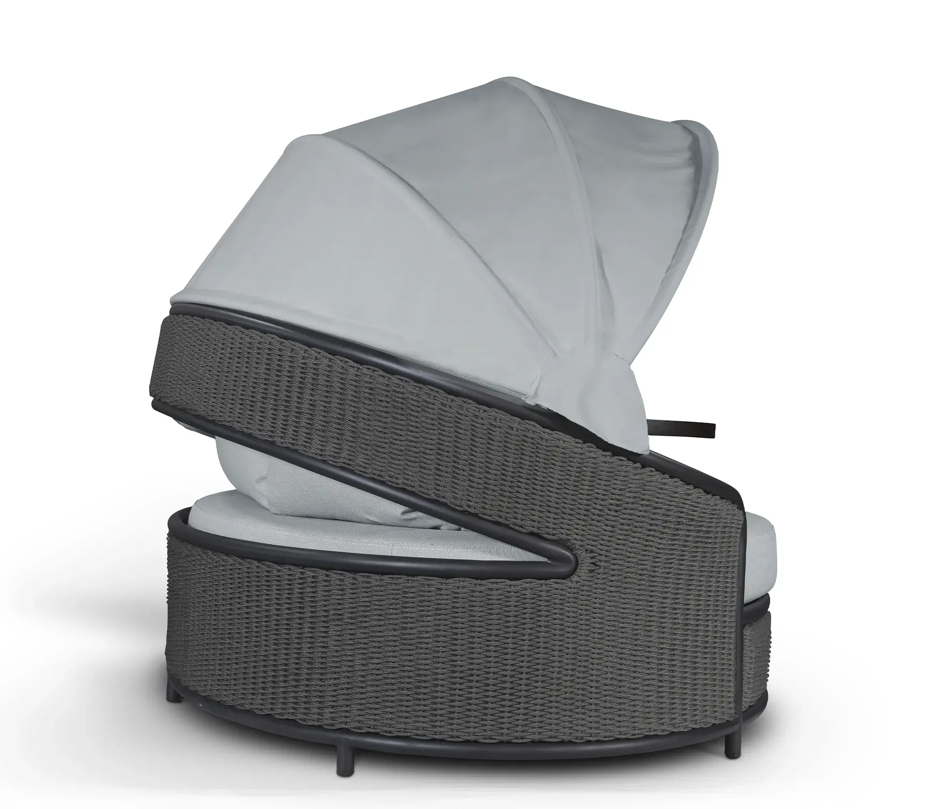 Crown grijs tuinligbed