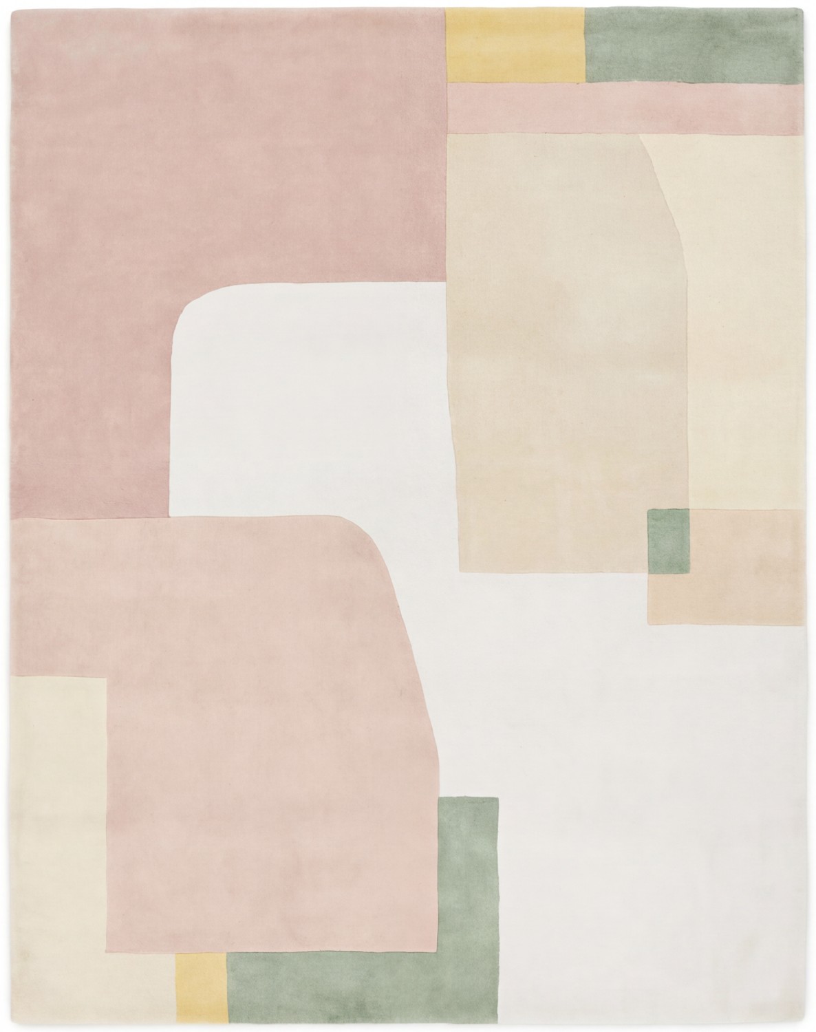 Pale Composition design vloerkleed