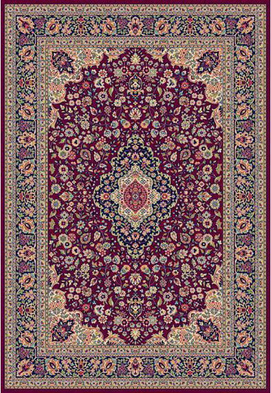 Oosters Red machinaal geweven tapijt | Maat: 137 × 195 cm