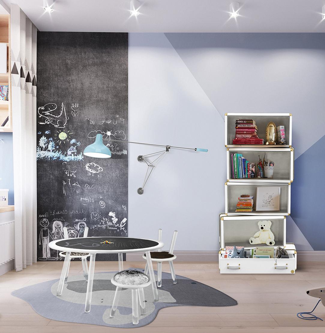 Moonbeam Glow blauwe wandlamp