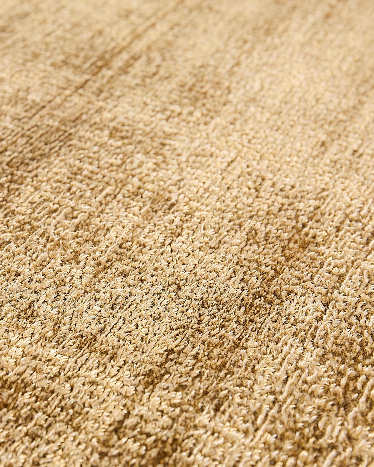 Goud banaan zijde tapijt | Maat: 200 × 300 cm