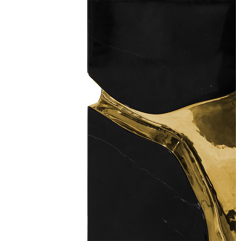 Versplinterd ontwerp zuil wastafel