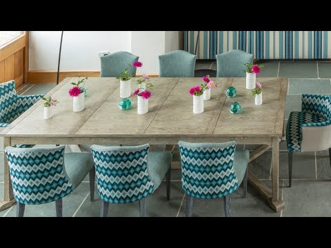Hawford Greyed Oak eettafel