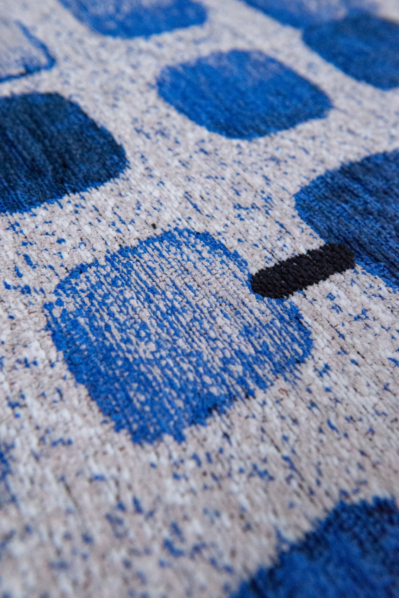 Amparo Blues tapijt | Maat: 80 × 150 cm