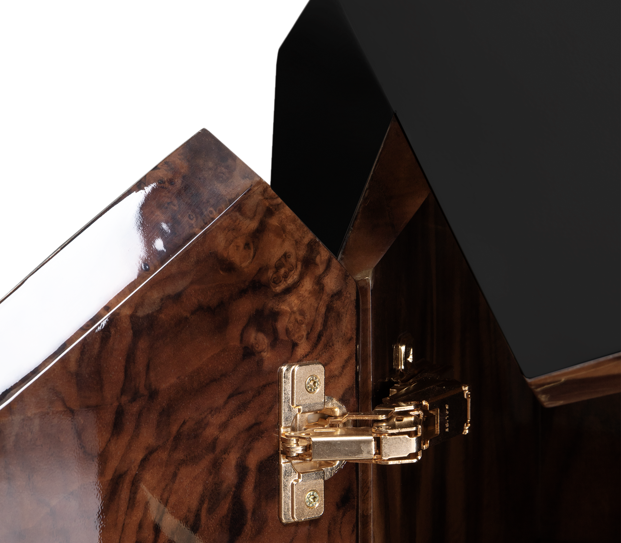 Prism 2 zwart dressoir