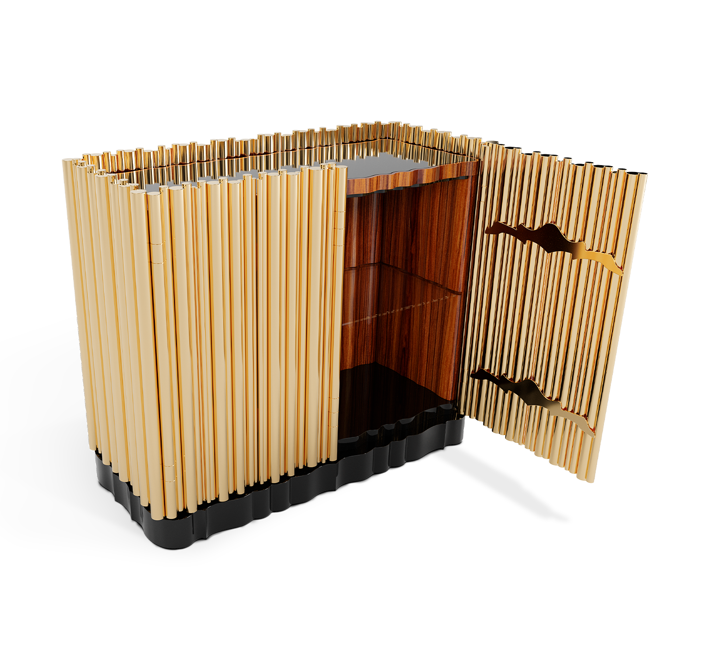 Harmony 2-deurs goud premium dressoir