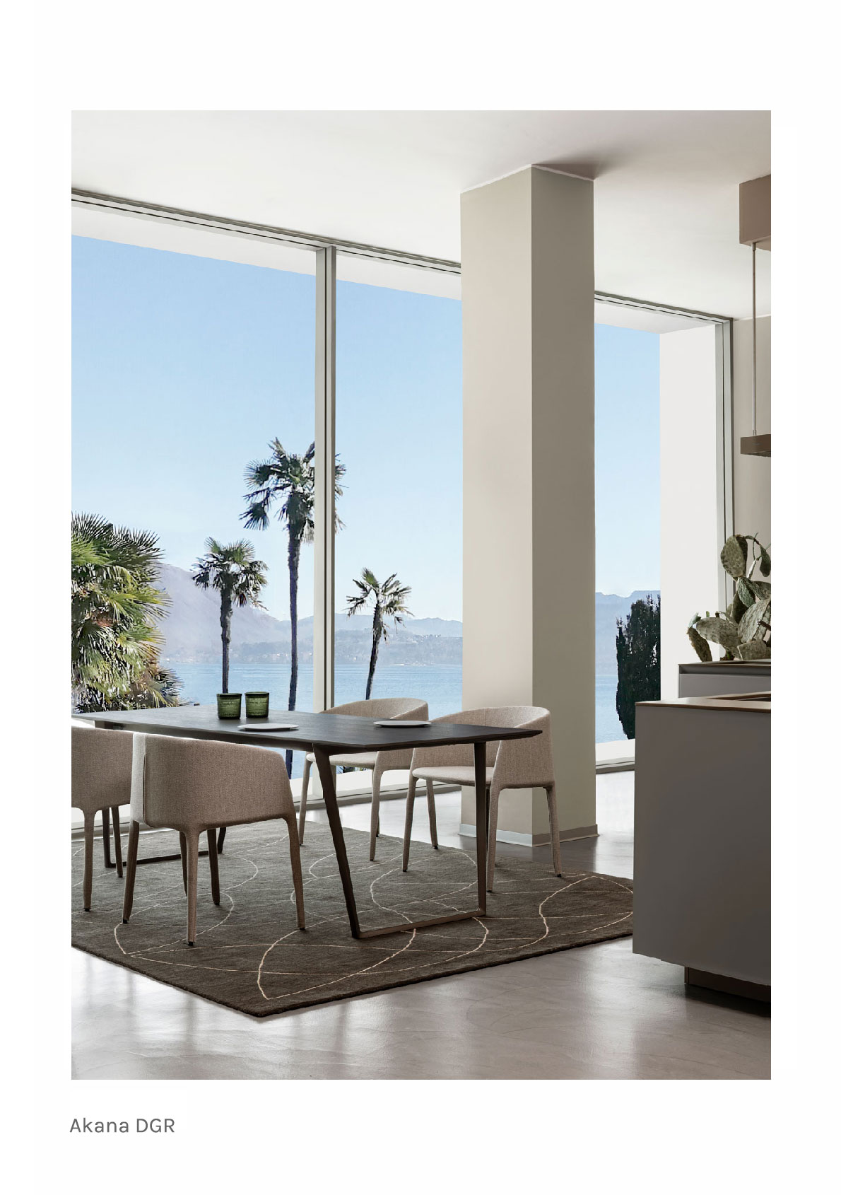 Akana designer handgeknoopt tapijt