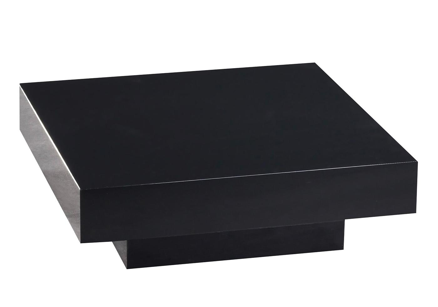 Loft zwart klein salontafel
