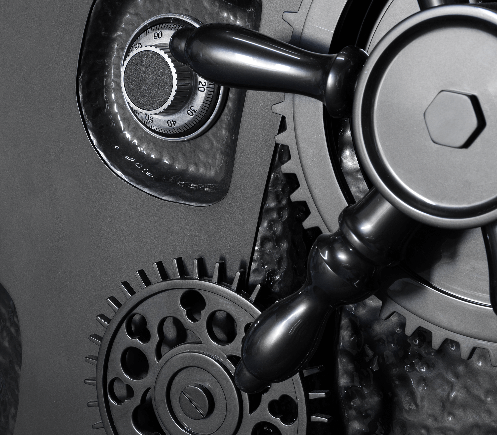 Tycoon mat grijze elite kluis