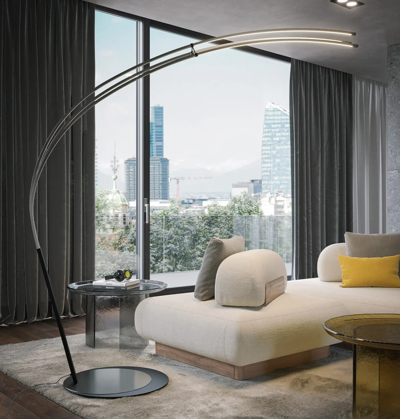 Cortina vloerlamp