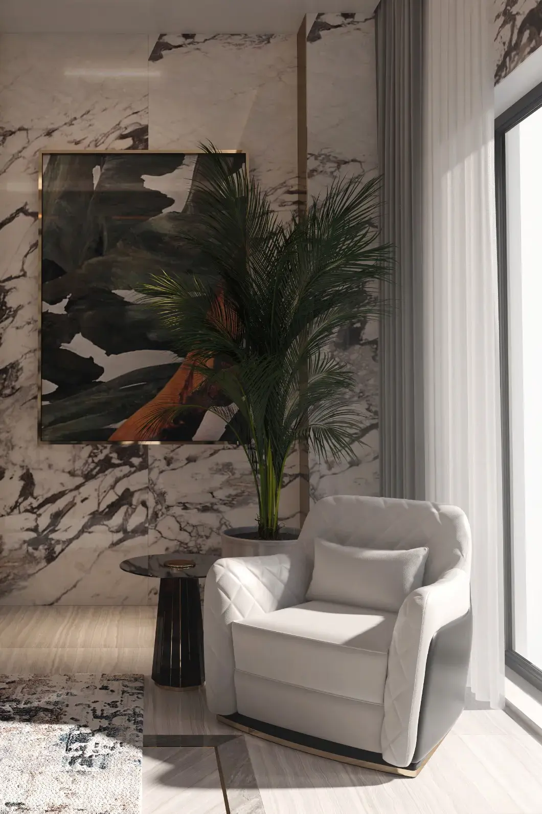 Regal eenzitsbank - 3