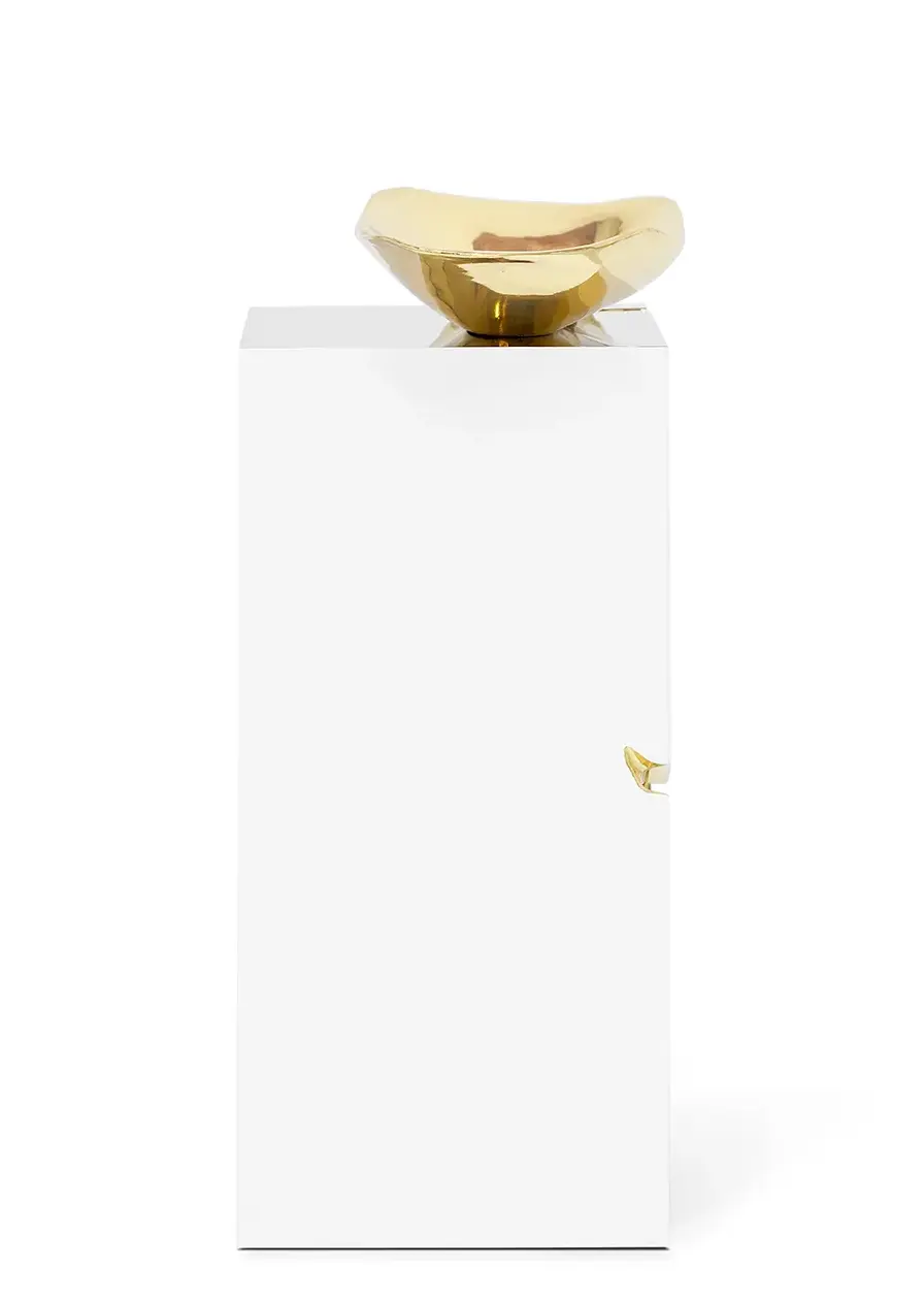 Crystal Flow zuil wastafel