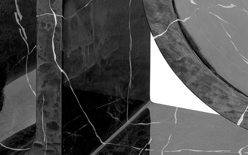 Glanzende premium console