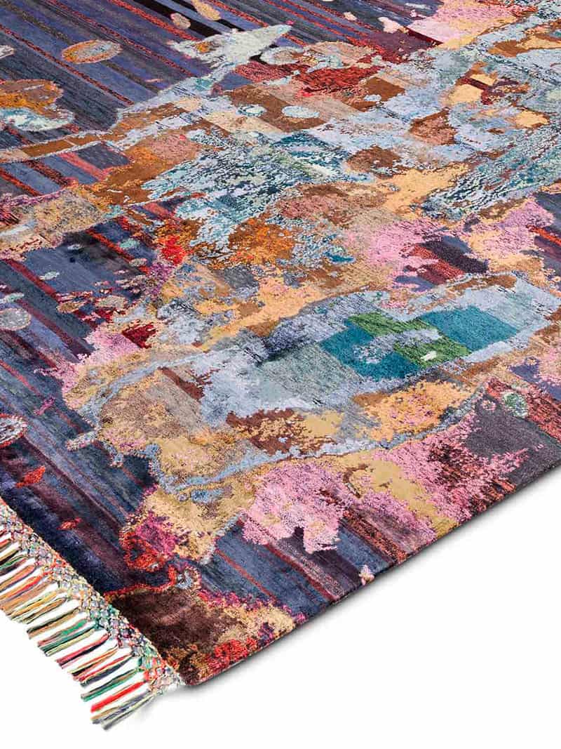 Eco handgemaakte luxe tapijt | Maat: 170 × 240 cm