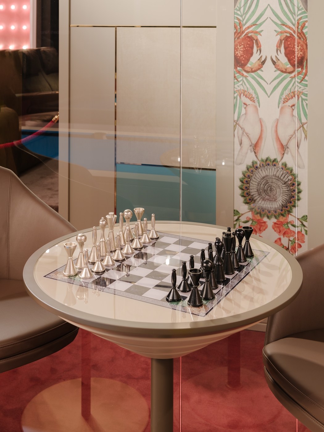 Goemon schaak & backgammon tafel