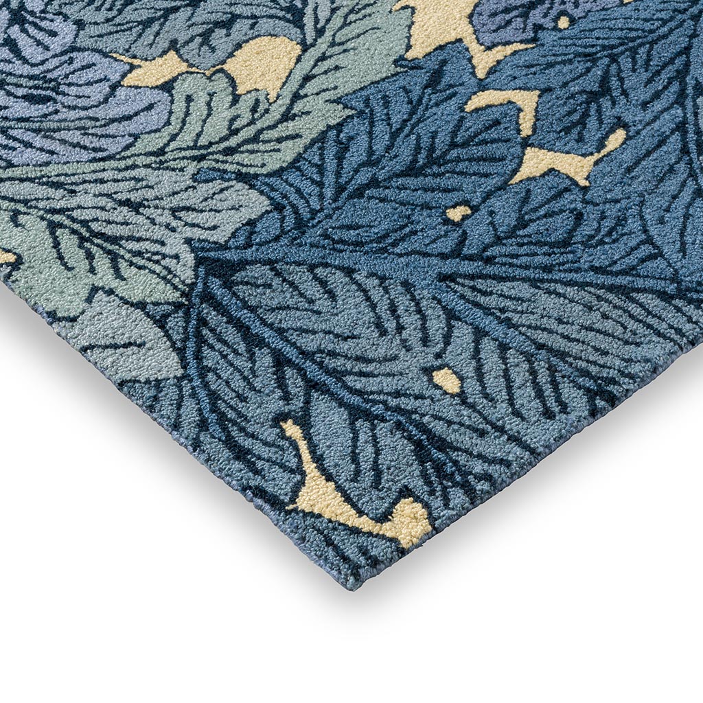 Acanthus indigo outdoor tapijt | Maat: 160 × 230 cm