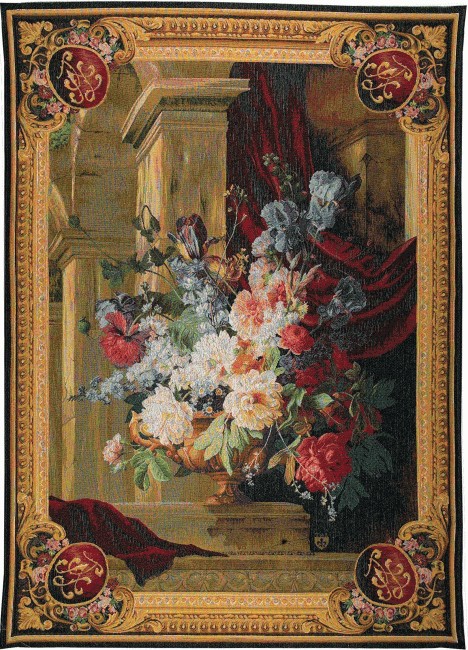 Bouquet Vertical Architecture wandtapijt | Maat: 85 × 110 cm