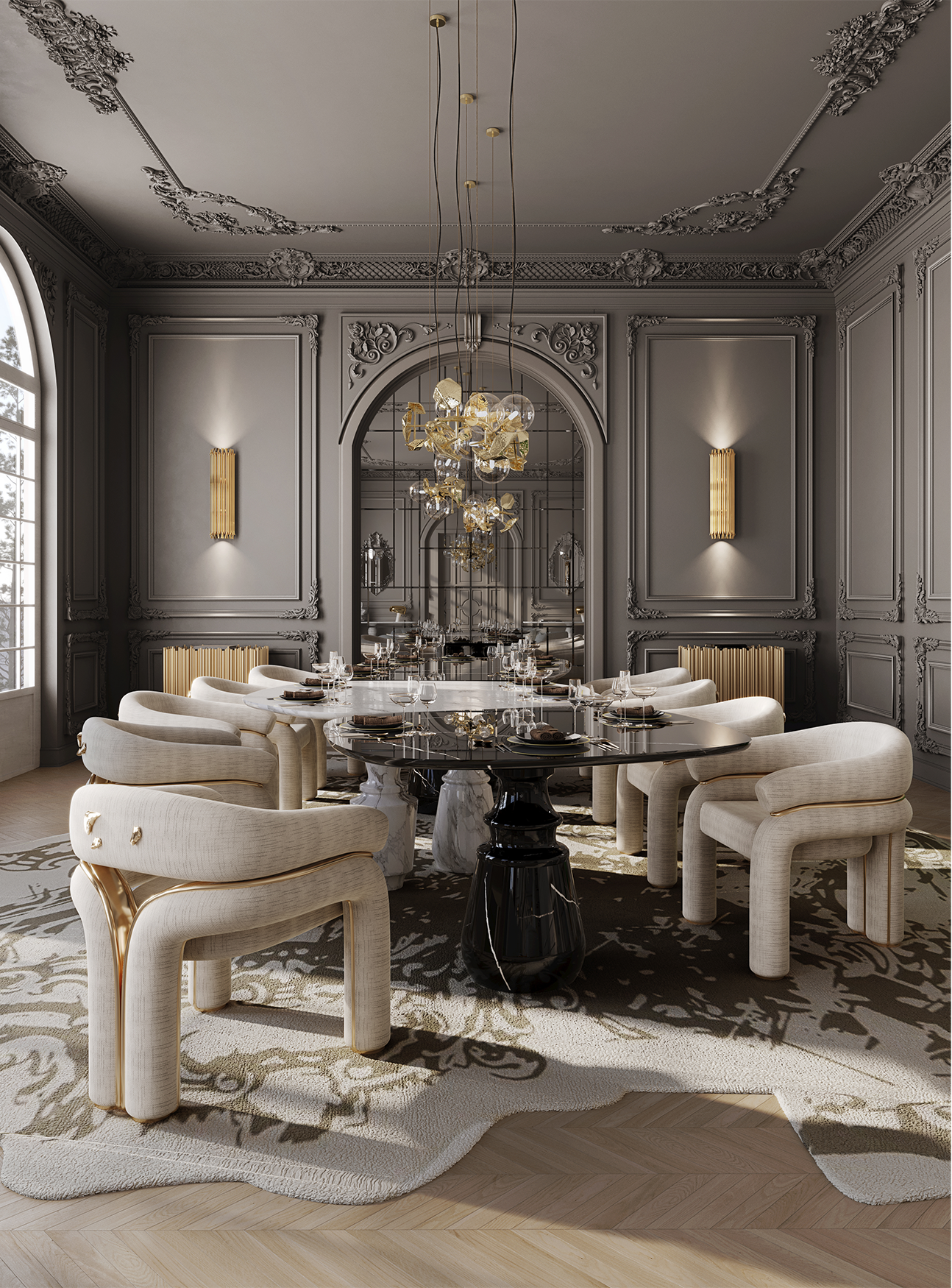 Celestia witte stoel