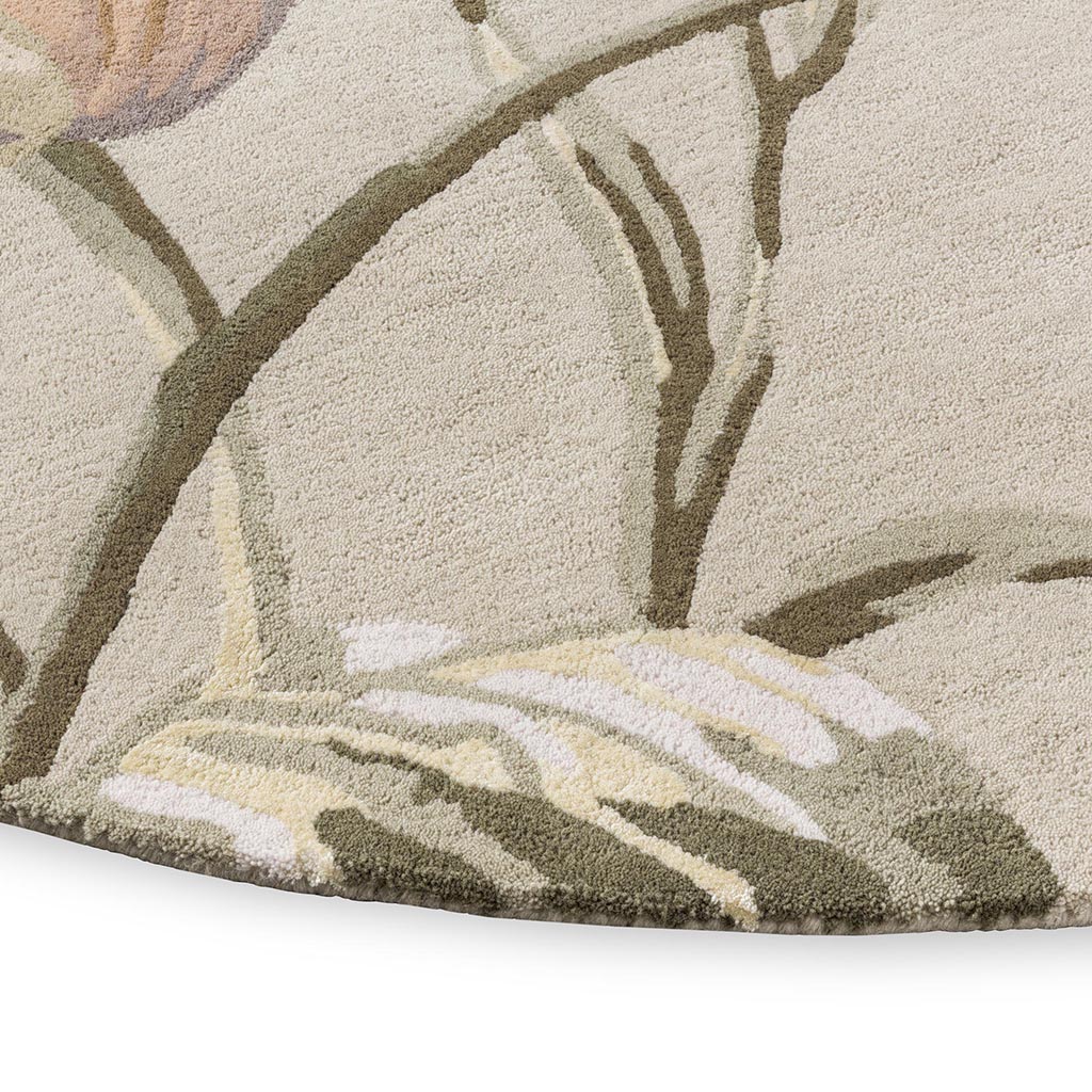 Gosford naturel/salie groen rond tapijt | Maat: Ø 150 cm Gosford naturel/salie groen rond tapijt | Maat: Ø 150 cm