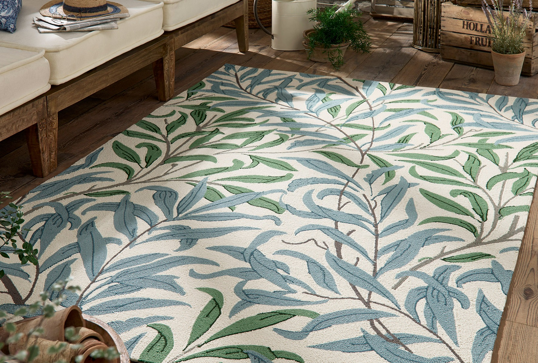 Willow b. leafy arb. outdoor tapijt | Maat: 160 × 230 cm