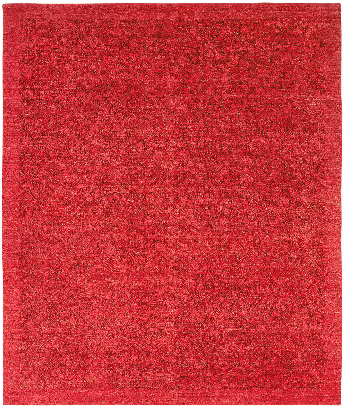 Roma border rood tapijt | Maat: 300 × 400 cm
