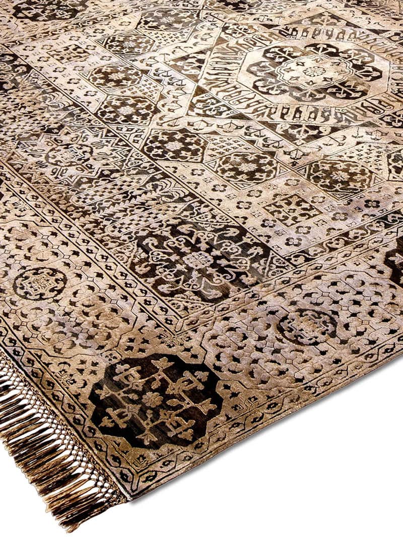 Gold Mauve luxe tapijt