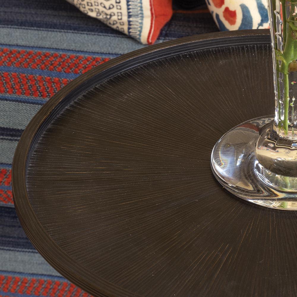 Ida cocktailtafel met gebronsd afwerking