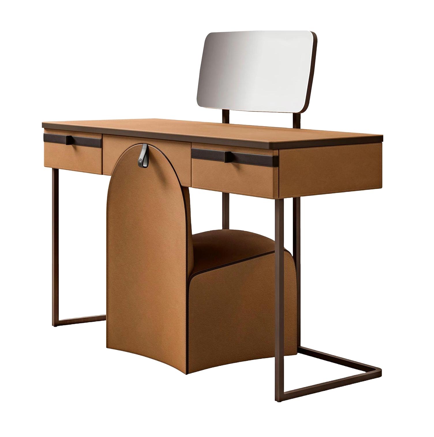 Starlight kaptafel met poef