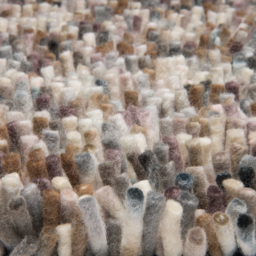 Dots shaggy tapijt | Maat: 140 × 200 cm