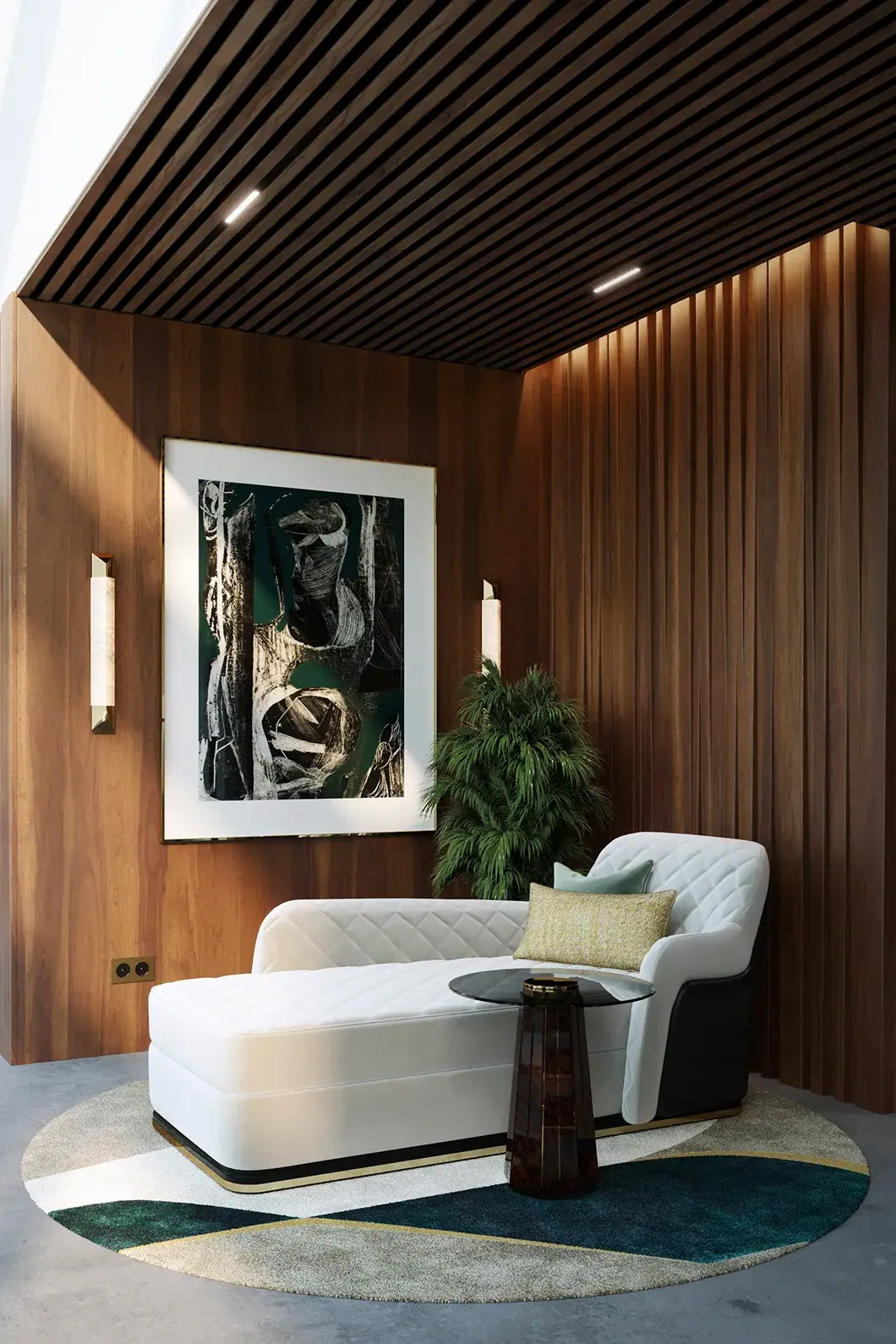 Radiance II bruine bijzettafel - 1