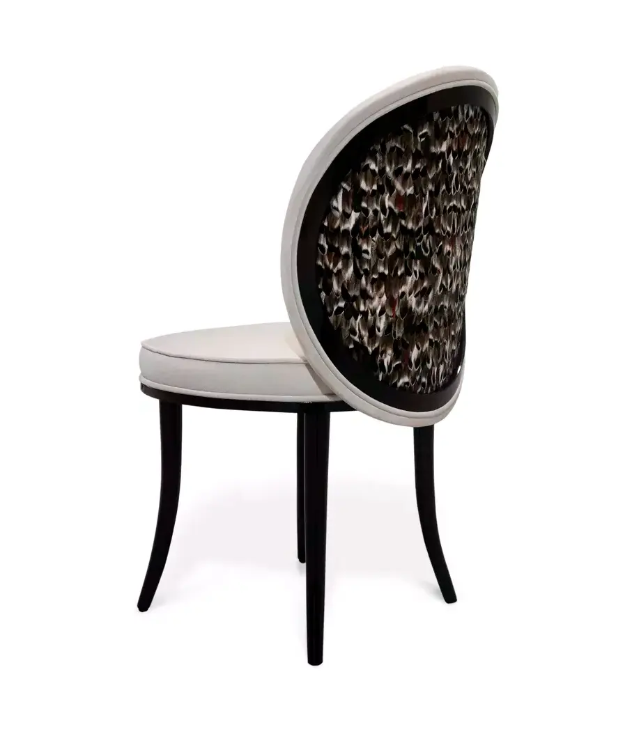 Mistral folie veer rugleuning eetstoel