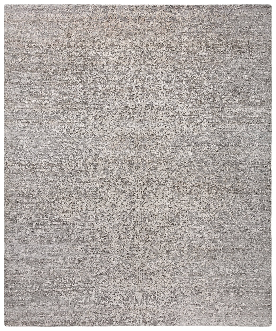 Milano stomped grijs tapijt | Maat: 350 × 450 cm