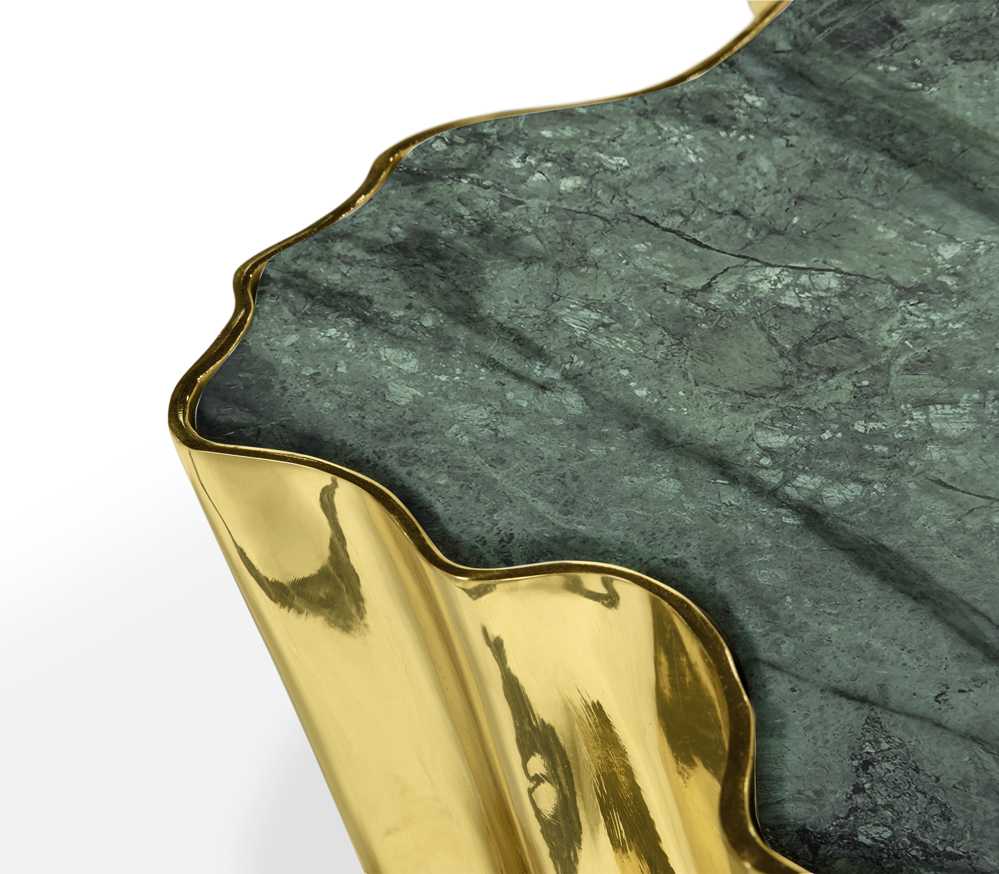 Paradise stenen salontafel | Afmetingen: B 123 × D 102 × H 30 cm