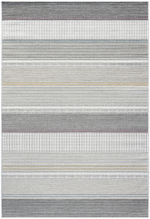 Gestreept binnen / buiten tapijt | Maat: 80 × 150 cm