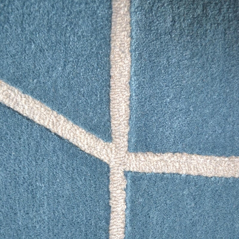 Viso denim tapijt | Maat: 250 × 350 cm