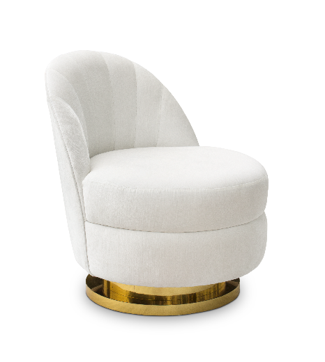 Galen witte eenzitsbank