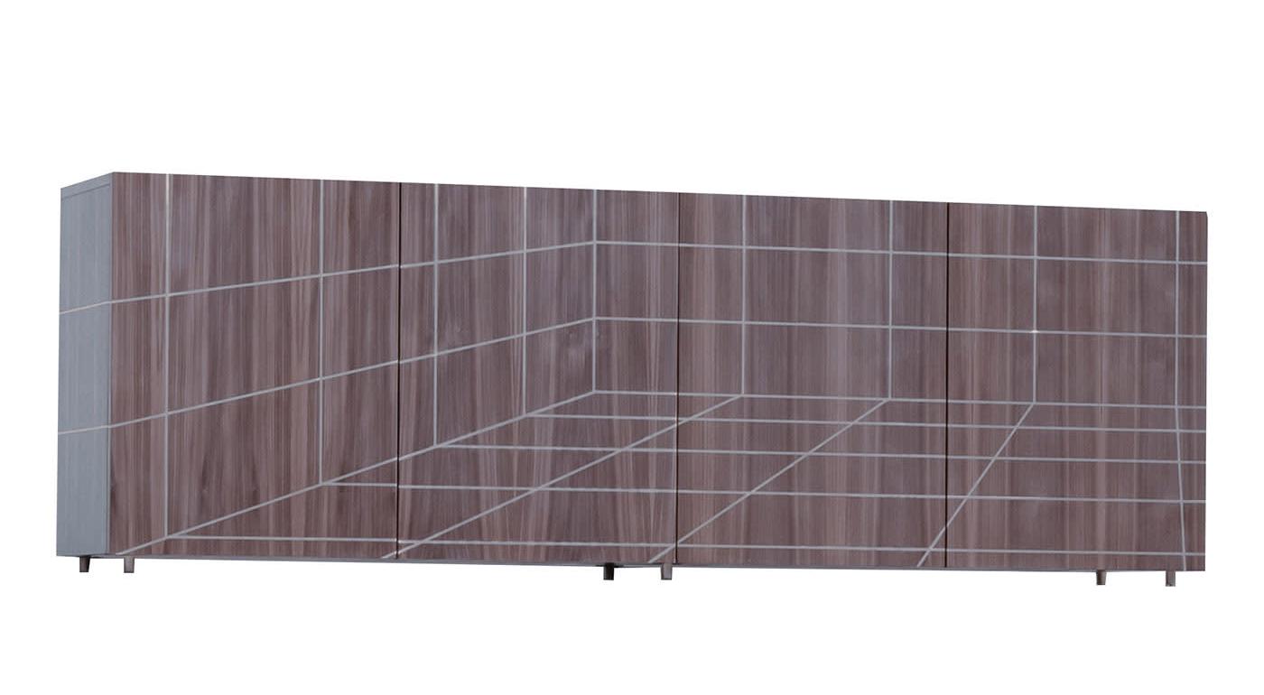 Eigentijds laag dressoir