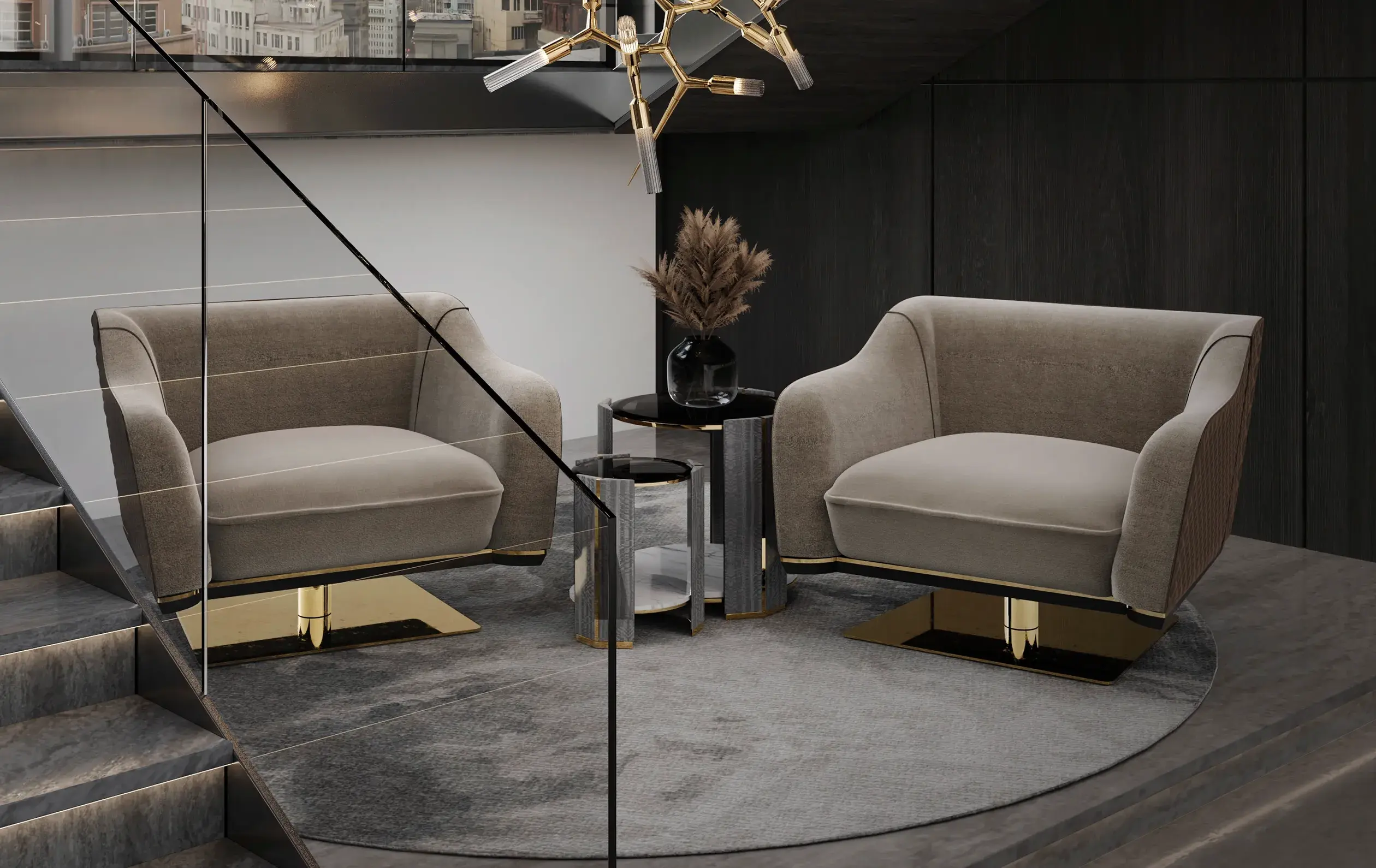 Rogue draaibare eenzitsbank - 1